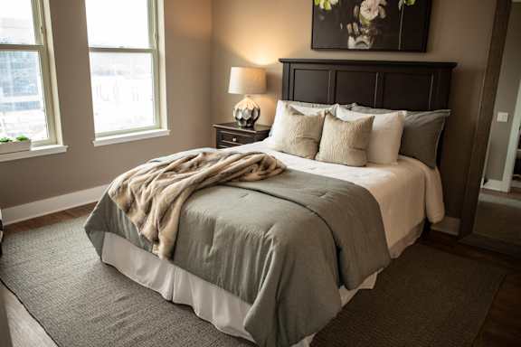 Gorgeous Bedroom at Center Square Lofts West, Allentown, 18101
