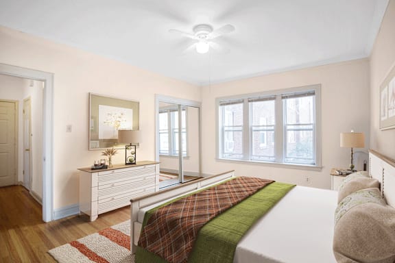 Wolcott Court Bedroom