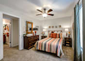 Thumbnail 5 of 17 - Main bedroom in 1 Bedroom Apartment at River Mews Apartments and Townhomes