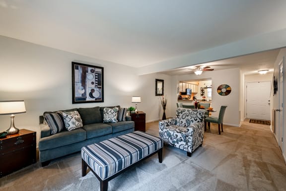 Spacious Living Room