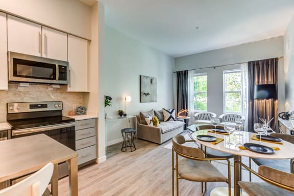 Newly Built Apartments at North Square Apartments in Amherst, MA