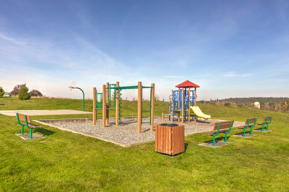 Playground at Elk Creek Apartments in Sequim, WA, 98382