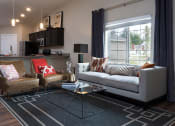 Thumbnail 5 of 8 - Westfield IN Apartment Rentals Redwood Westfield Hamilton Way Living To Kitchen