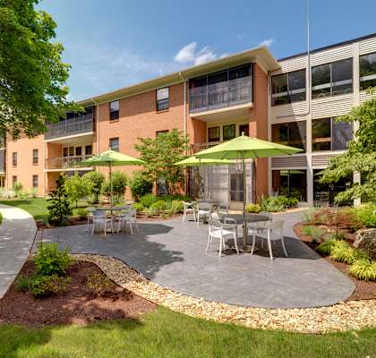 Property Exterior at Highland Glen Apartments, Westwood, MA, 02090