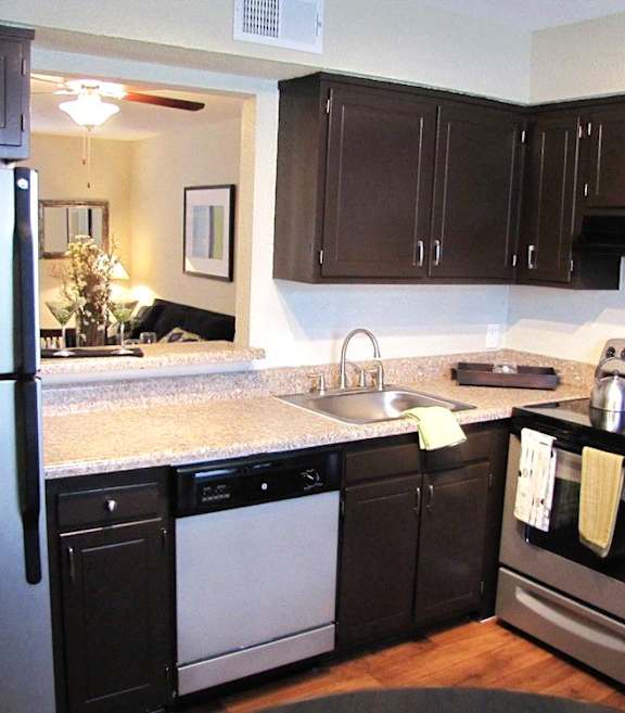 Kitchen at Midtown Park Townhomes, Raleigh, 27609