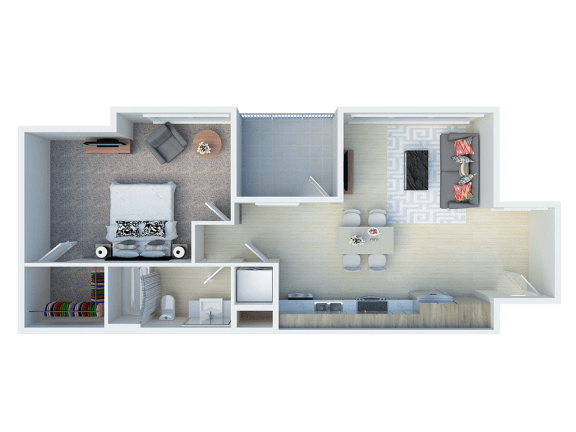 Ageno Apartments | Floor Plan | Leon