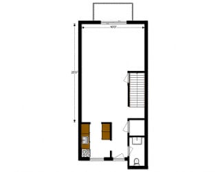 Carriage Park 3 Bedroom Townhome B 1st Floor
