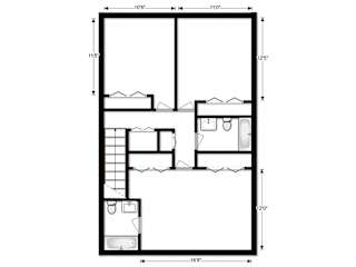 Carriage Park 3 Bedroom Townhome A 2nd Floor