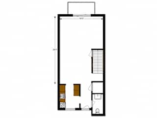 Carriage Park 3 Bedroom Townhome B 1st Floor