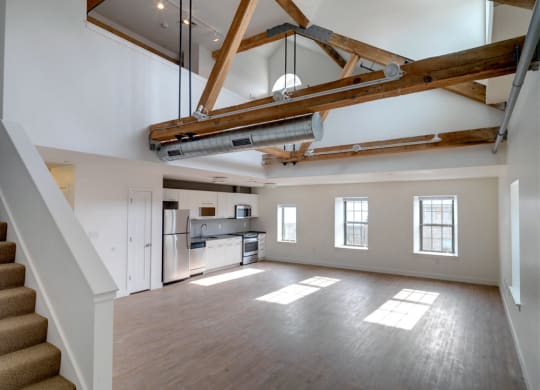 Townhouse apartment rentals at Ames Shovel Works in Easton, MA
