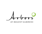 an image of a logo with the words ahores at regent gardens
