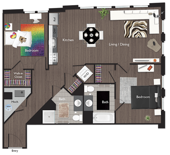 C12 Floor Plan at Valley and Bloom, New Jersey