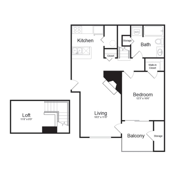 Floor Plan  B Modern