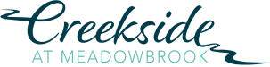 Logo for Creekside at Meadowbrook Apartments, Lowell, 46356