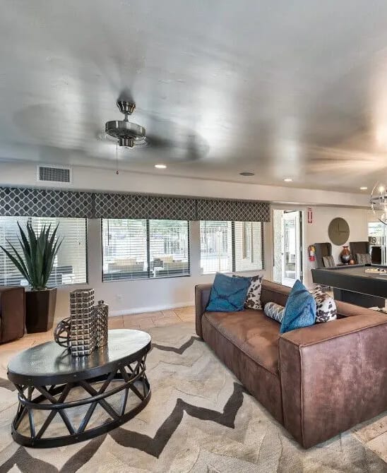 Spacious Clubhouse at Union Hills Estates Apartment Homes in Glendale AZ