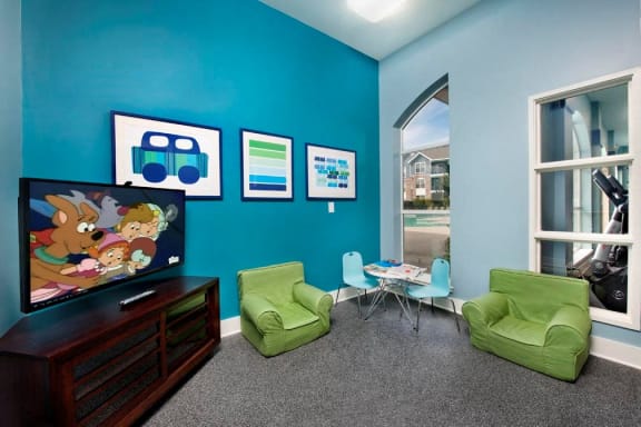 Kids' Playroom Adjacent to Fitness Center