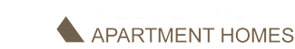 The image is a logo for Meeder Flats Apartment Homes.