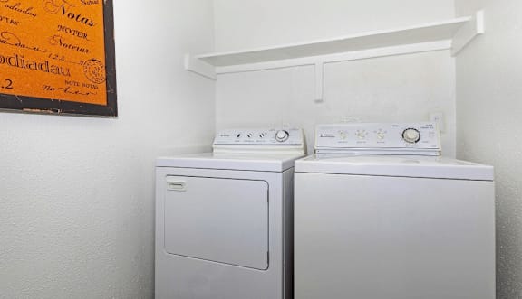 Full-Sized Washer And Dryer at Melia, San Antonio