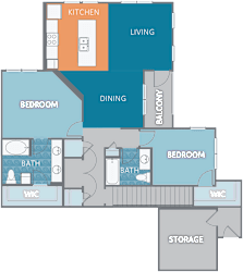 Hamilton Upper  at Watermark at Steele Crossing, Fayetteville, 72703