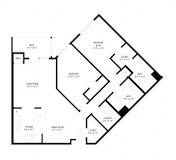 The Spring Floorplan at Waterstone Place, Minnetonka, MN, 55305