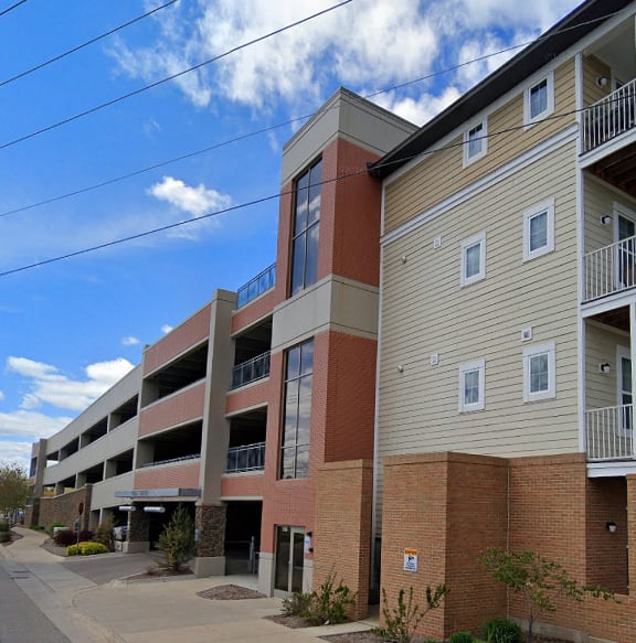 Reserved Covered Parking in Attached Public Garage at Auburn Square Apartments