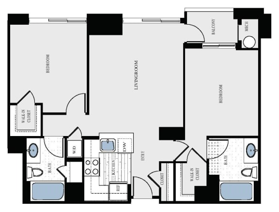 two bedroom apartments for rent in arlington