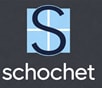 A logo with a blue square and a letter S in it.