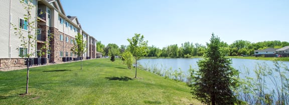 Scenic Pond & Views Next To Prairie Lakes