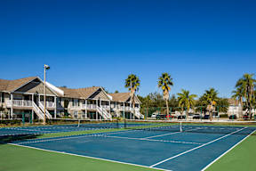 Tennis courts, sundeck, gas grill stations and two swimming pools are some features of our community.