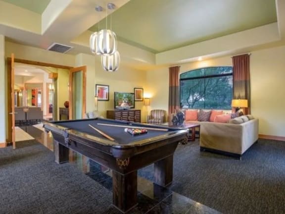 Activity Room at Canyon Crossroads Apartment Homes in Phoenix AZ