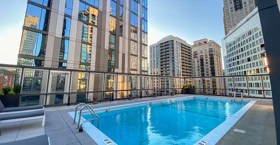 swimming pool at 21 E Chestnut, Chicago, Illinois, 60611