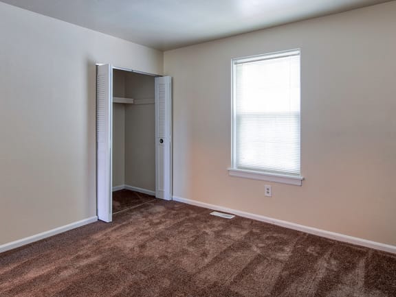 Bedroom at Affordable apartments in Richmond VA