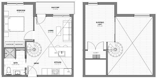  Floor Plan Plan E loft