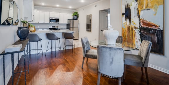 Open Concept Kitchen and Dining Area