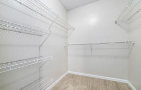 Walk-In Closet With Built-In Shelves In The Pine Floor Plan