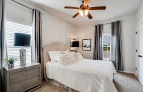 Spacious Bedroom with Two Large Windows