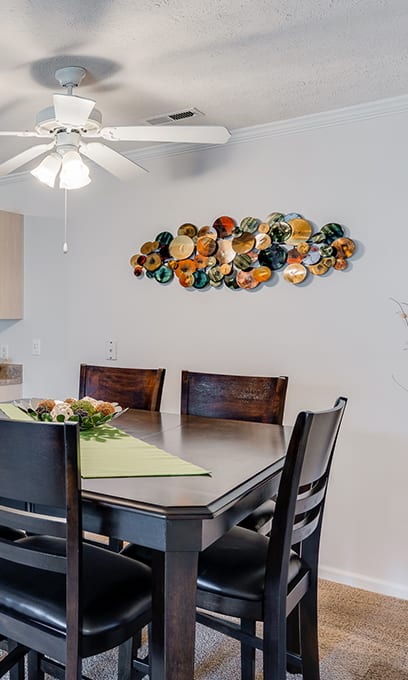 Dining Area Adjacent to the Kitchen