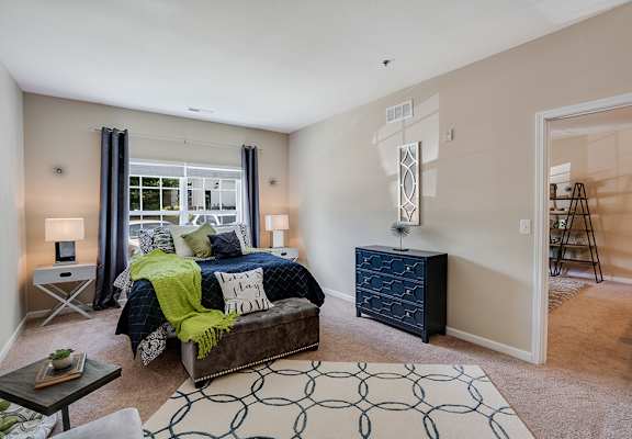 Spacious Bedroom with Double Windows