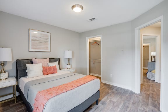 Bedroom with Large Walk In Closet