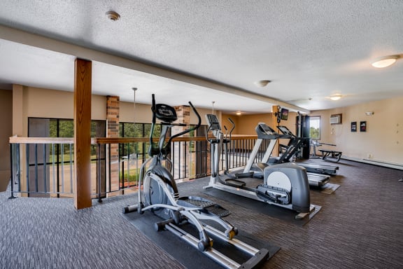 Cardio Equipment at the Garden Square Clubhouse
