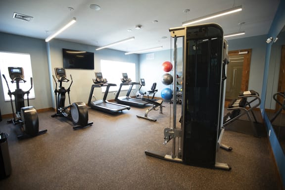 Fitness Center Access at Cedar Place Apartments, Cedarburg, WI, 53012