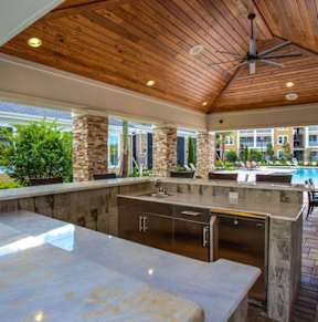 Outdoor Kitchen at The Oasis at Brandon, Riverview, 33578