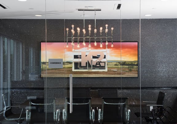 Resident Conference Room at Berkshire K2LA in Koreatown Los Angeles