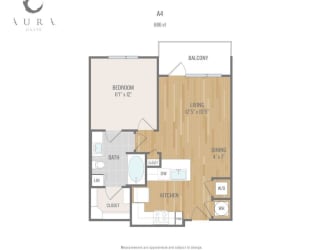 Centric One90 Apartments A4 Floor Plan
