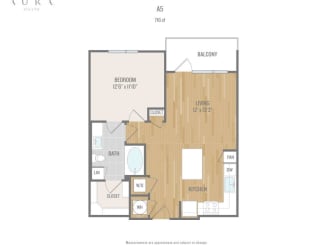 Centric One90 Apartments A5 Floor Plan