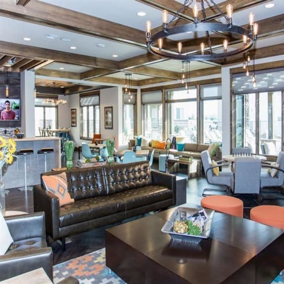Talus Apartment Homes Clubhouse Seating