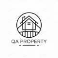 A logo for QA Property features a house, a checkmark, and a tree.