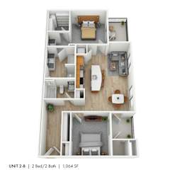 The 72nd Apartments | Two Bedroom