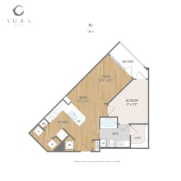 Centric One90 Apartments A6 Floor Plan
