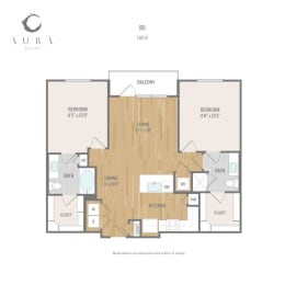 Centric One90 Apartments B5 Floor Plan